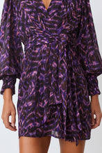 Cargar imagen en el visor de la galería, Vestido cruzado corto VIOLETA