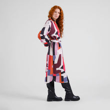 Cargar imagen en el visor de la galería, Vestido camisero ESTAMPADO