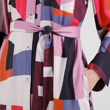 Cargar imagen en el visor de la galería, Vestido camisero ESTAMPADO