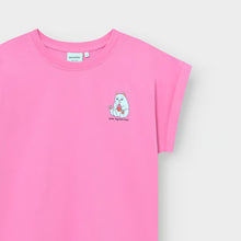 Cargar imagen en el visor de la galería, Camiseta cat Manga corta Rosa