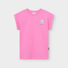 Cargar imagen en el visor de la galería, Camiseta cat Manga corta Rosa