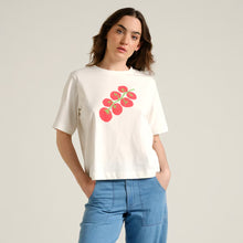 Cargar imagen en el visor de la galería, Camiseta tomate Blanco roto