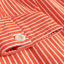 Load image into Gallery viewer, Chaqueta work rayas Rojo