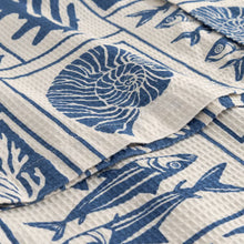 Cargar imagen en el visor de la galería, Camisa manga corta Ocean Azul