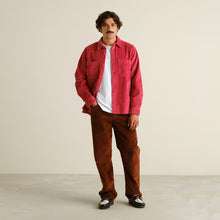 Load image into Gallery viewer, Sobrecamisa pana gruesa Roja