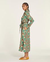 Cargar imagen en el visor de la galería, Vestido con cinturón VERDE