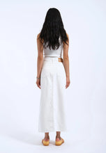 Cargar imagen en el visor de la galería, Falda vaquera BLANCO
