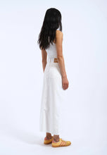 Cargar imagen en el visor de la galería, Falda vaquera BLANCO