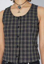 Cargar imagen en el visor de la galería, Top Corte Regular Cropped NEGRO