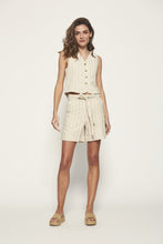 Cargar imagen en el visor de la galería, Bermuda rayas diplomáticas BEIGE