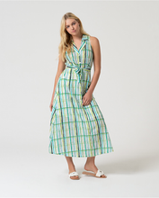 Cargar imagen en el visor de la galería, Vestido camisero VERDE