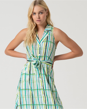 Cargar imagen en el visor de la galería, Vestido camisero VERDE