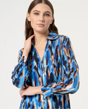 Cargar imagen en el visor de la galería, Vestido midi camisero AZUL