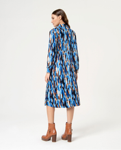 Cargar imagen en el visor de la galería, Vestido midi camisero AZUL