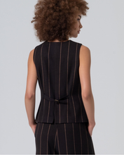 Cargar imagen en el visor de la galería, Chaleco largo MARRÓN