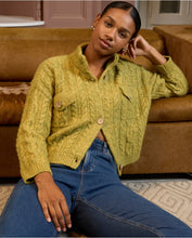 Cargar imagen en el visor de la galería, Cárdigan de punto KAKI