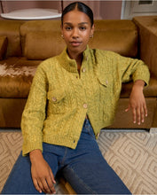 Cargar imagen en el visor de la galería, Cárdigan de punto KAKI