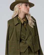 Cargar imagen en el visor de la galería, Chaqueta pata de gallo VERDE