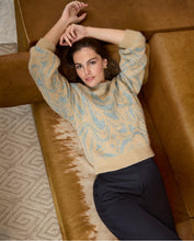 Cargar imagen en el visor de la galería, Jersey jacquard AZUL