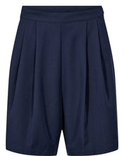 Cargar imagen en el visor de la galería, Pantalón corto con pinzas AZUL