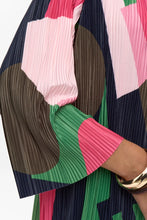 Cargar imagen en el visor de la galería, Camisa plisada MULTICOLOR