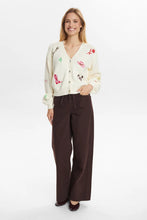 Cargar imagen en el visor de la galería, cardigan-punto-mujer-bordado-flores-artesanal-estilo-vintage-arbol-shop