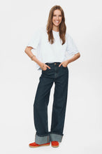 Cargar imagen en el visor de la galería, pantalon-vaquero-5-bolsillos-mujer-denim-azul-medio-corte-recto-arbol-shop