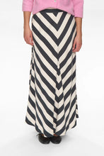 Cargar imagen en el visor de la galería, Falda a rayas BLANCO