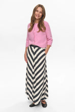 Cargar imagen en el visor de la galería, Falda a rayas BLANCO