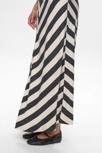 Cargar imagen en el visor de la galería, Falda a rayas BLANCO