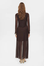 Cargar imagen en el visor de la galería, Vestido largo MARRÓN
