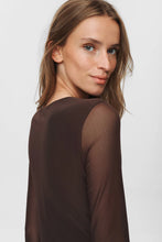 Cargar imagen en el visor de la galería, Vestido largo MARRÓN