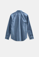 Cargar imagen en el visor de la galería, Camisa manga larga AZUL