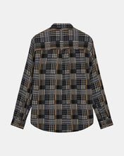 Cargar imagen en el visor de la galería, Camisa Patchwork AZUL