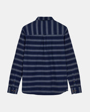 Cargar imagen en el visor de la galería, Camisa rayas horizontal AZUL