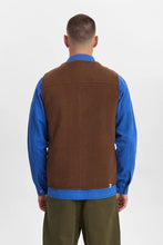 Cargar imagen en el visor de la galería, Chaleco Lana MARRÓN
