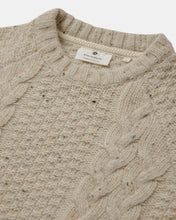 Cargar imagen en el visor de la galería, Jersey acabado melange BLANCO