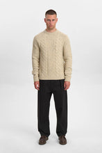 Cargar imagen en el visor de la galería, Jersey acabado melange BLANCO