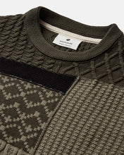 Cargar imagen en el visor de la galería, Jersey Patchwork VERDE