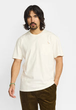 Load image into Gallery viewer, Camiseta con bordado y bolsillo Blanco