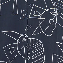 Cargar imagen en el visor de la galería, Camisa Diseño Artístico NAVY