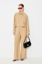 Cargar imagen en el visor de la galería, Pantalón pata recta BEIGE
