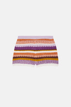 Load image into Gallery viewer, Pantalón corto de punto MULTICOLOR
