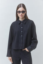 Cargar imagen en el visor de la galería, Pantalones con detalles de pedrería Negro

