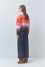 Load image into Gallery viewer, Jersey de rayas onduladas Multicolor
