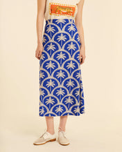 Load image into Gallery viewer, Falda palmeras Azul
