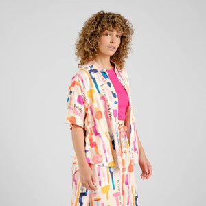 Camisa estampada MULTICOLOR