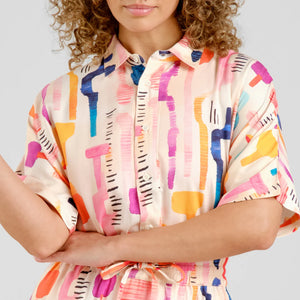 Camisa estampada MULTICOLOR
