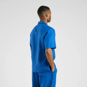Camisa manga corta AZUL