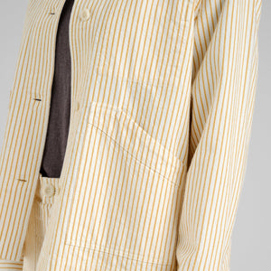 Chaqueta de rayas AMARILLO